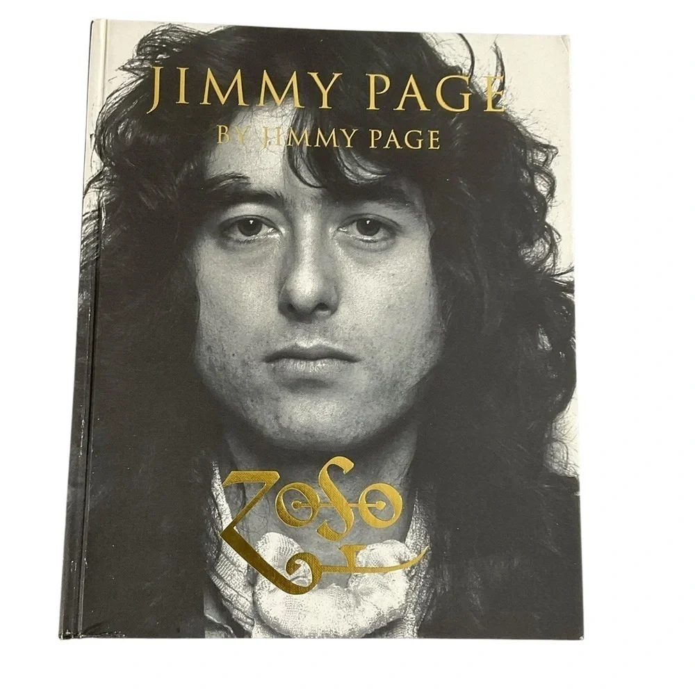 Jimmy Page by Jimmy Page Zoso Hardcover Photo Biography Genesis Publications